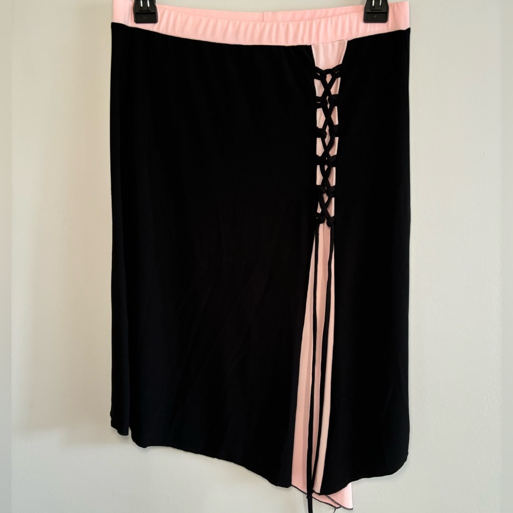 Y2K midi corset skirt